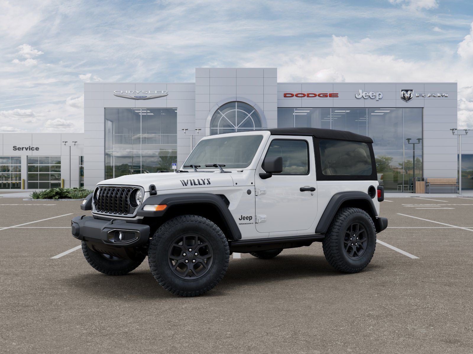 2026 Jeep Wrangler — side profile view