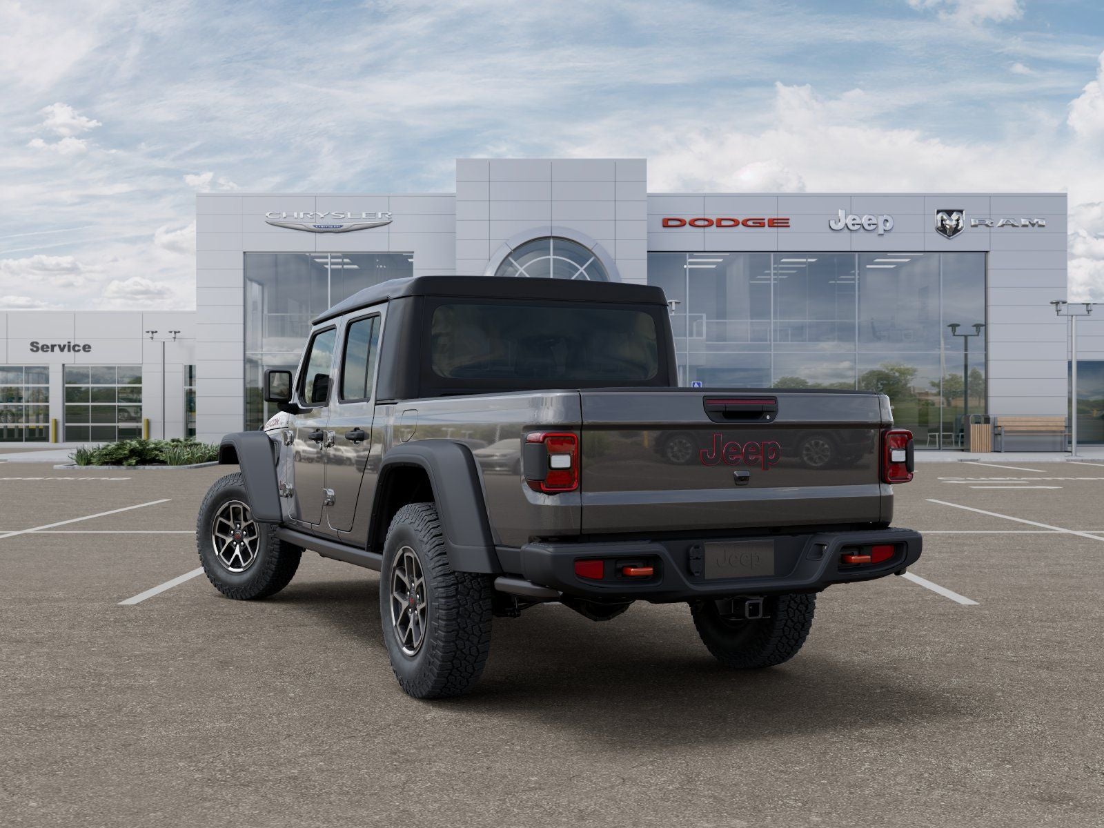 2026 Jeep Gladiator — rear three-quarter view