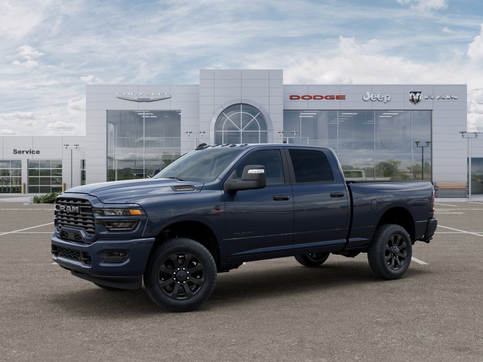 2026 RAM 2500 — side profile view